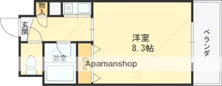 レジェンダリー甲子園【2階】の間取り
