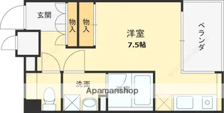 ソリューション甲子園【602号室】の間取り
