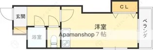 ハイネス門戸【2階】の間取り