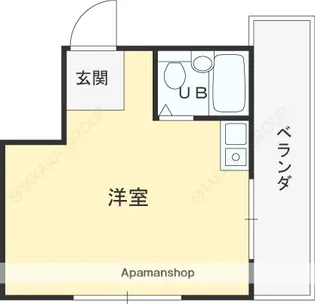 グランディア甲東園【2階】の間取り