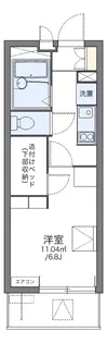 レオパレス甲子園【2階】の間取り