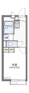 レオパレスパッシィオーネ【2階】の間取り