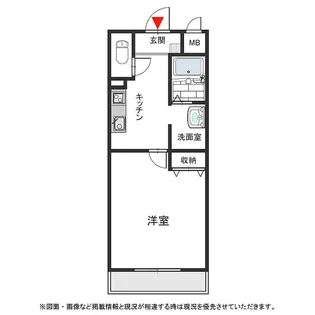 サン・ブルーム【305号室号室】の間取り