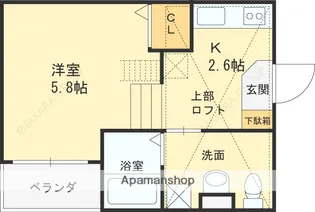 SKYGRACE花園【1階】の間取り