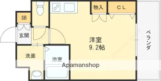 アールワイ西宮【4階】の間取り