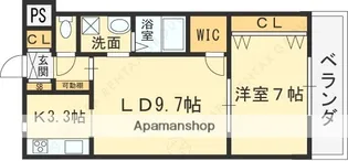 LALLA PALLOOZA【1階】の間取り