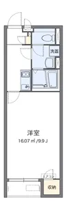 クレイノクリエイト仁川【1階】の間取り