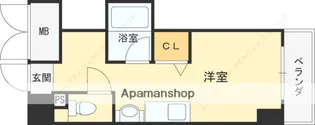 グロース西宮北口【1階】の間取り