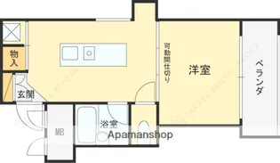 キャトルセゾン【3階】の間取り