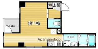 VICTOIRE久寿川【5階】の間取り