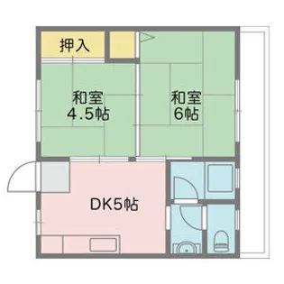 永田マンション【2階】の間取り