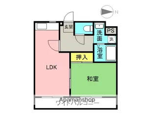 プティ・ソンム【2階】の間取り