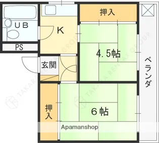 リブマックス夙川常磐町【1階】の間取り