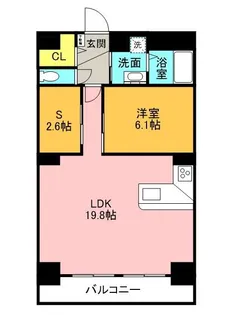 サンテラス西宮【1階】の間取り