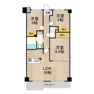 レフィナード【2階】の間取り