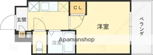 キャンパスヴィレッジ西宮甲東園【7階】の間取り