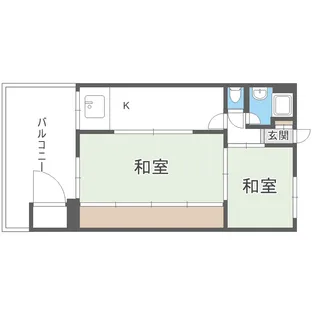 日和マンション【1階】の間取り
