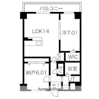 GROOVE上甲子園【4階】の間取り