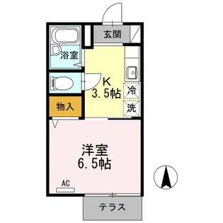 Step夙川【1階】の間取り
