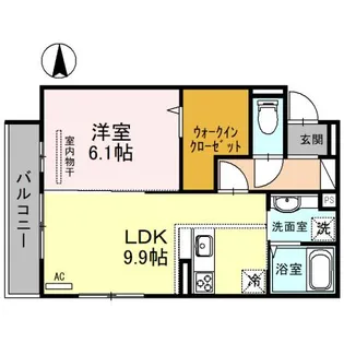 ルミナーレ【3階】の間取り