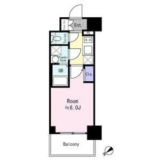 エスリード ザ・グラン大阪ノース【6階】の間取り