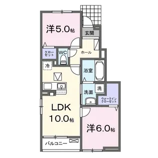 ブリランテ【1階】の間取り