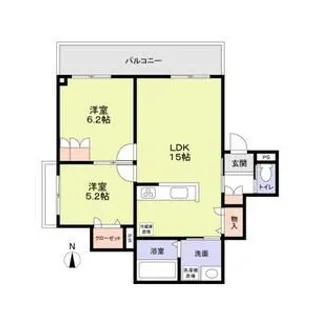 グラン フォレスタN【3階】の間取り