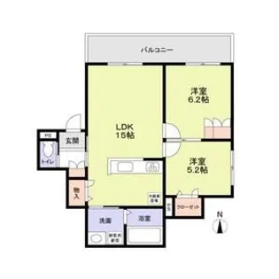 (仮称)尼崎市大庄中通1丁目賃貸住宅新築【1階】の間取り