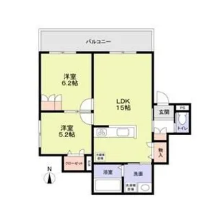 (仮称)尼崎市大庄中通1丁目賃貸住宅新築【1階】の間取り