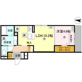 Maison de 青木【1階】の間取り