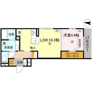 Maison de 青木【3階】の間取り