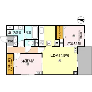 Maison de 青木【1階】の間取り