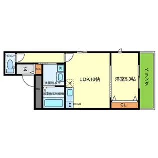 TーTRAD CASA【303号室号室】の間取り