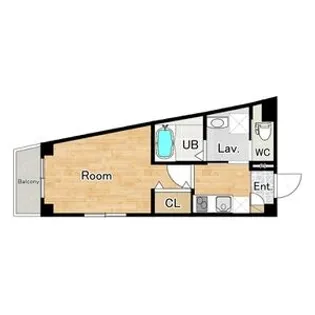 レヴァンテ宝塚【0101号室】の間取り