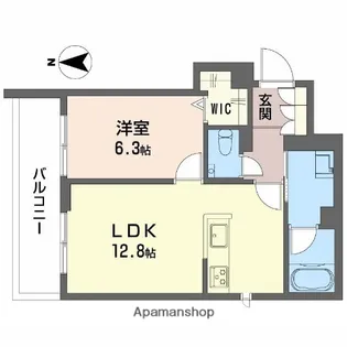 キラナ【203号室】の間取り