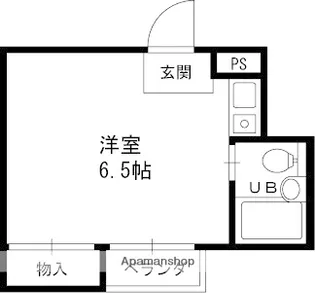 ラフォーレ永和【202号室】の間取り