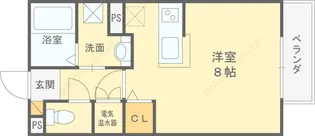 メゾン・クレール【105号室号室】の間取り