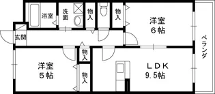 セリージャ デ トーア【1階】の間取り