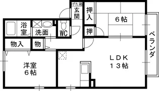ASAHI 21 CENTURY【2階】の間取り