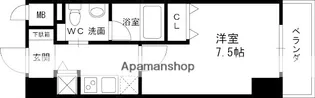 GROOVE MUKOGAWA【5階】の間取り