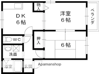 エミネンスⅠ【2階】の間取り