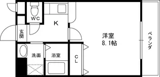カーサ・コモド【1階】の間取り