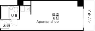 フリードム西宮【5階】の間取り