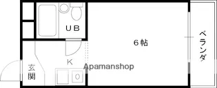 ダイドーメゾン西宮北口Ⅲ【303号室】の間取り