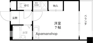 甲子園WEST【303号室】の間取り