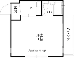メゾンK2【303号室】の間取り