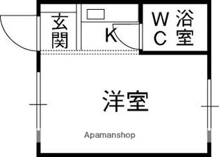 ピースフルマンション【302号室】の間取り