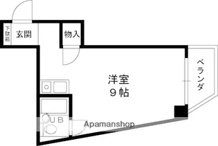 ICON21【203号室】の間取り