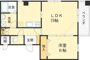 モンセラート【1階】の間取り