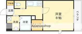 ブルーリーフⅡ【1階】の間取り